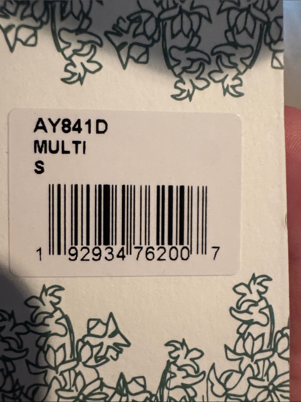 NWT - Hyacinth House Thea Mini Dress — Blue Floral — Size S - Picture 7 of 8